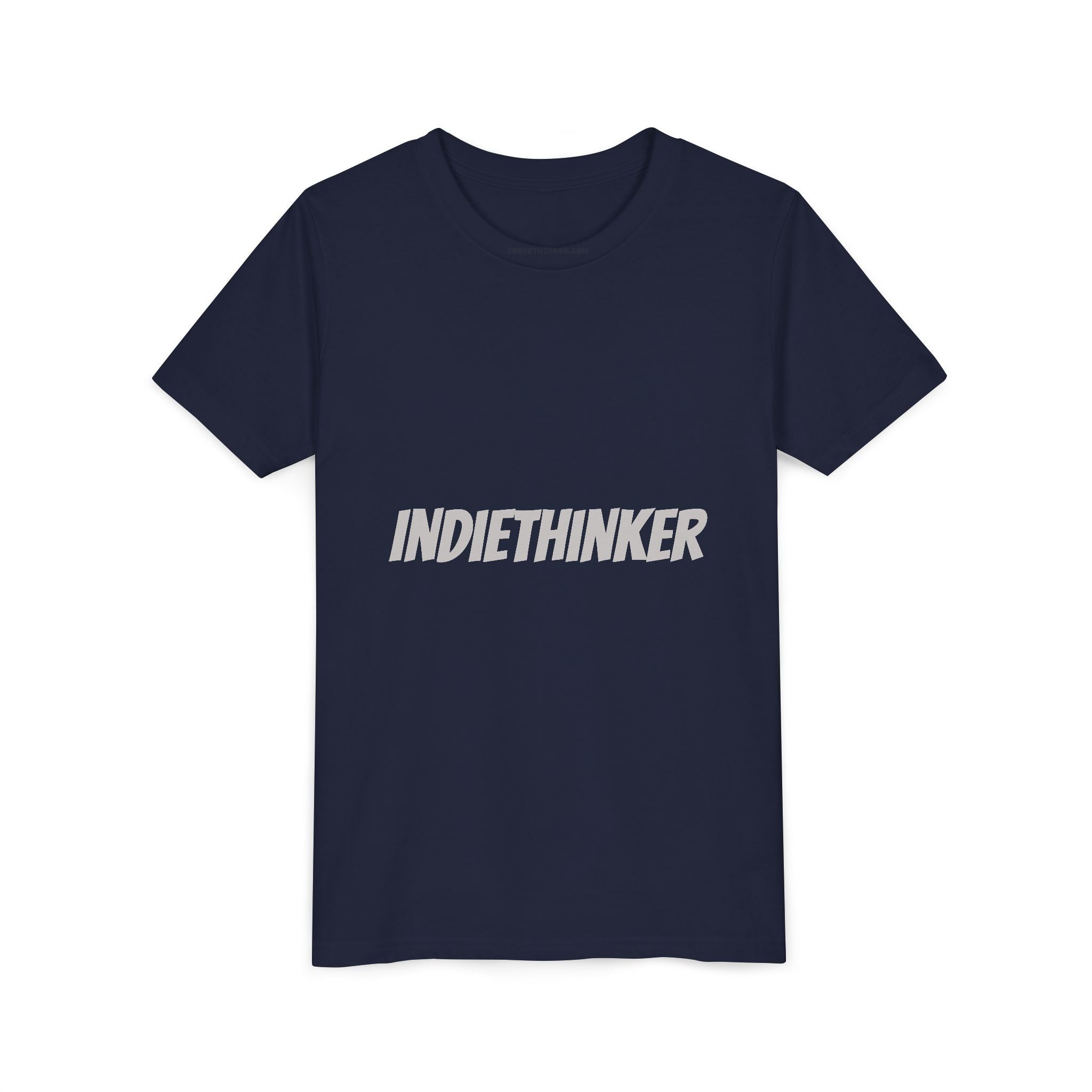 Youth Tee - "IndieThinker" Graphic Tee with "Think 4 Urself" Back Design