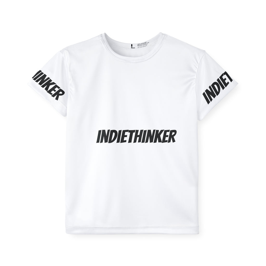 Kids Jersey — "IndieThinker" Think 4 Yourself! Athletic Tee