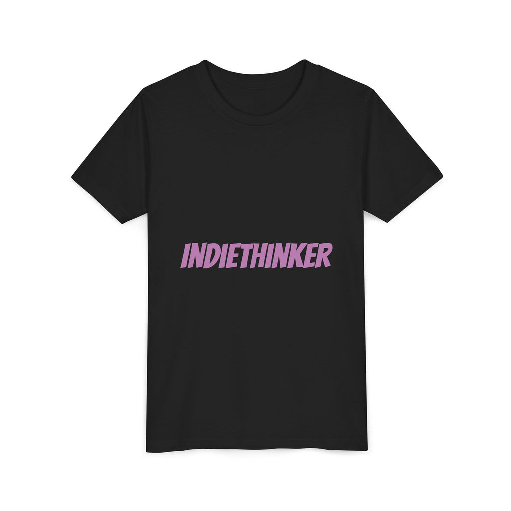 Youth Tee - "IndieThinker" Graphic Tee with "Think 4 Urself" Back Design