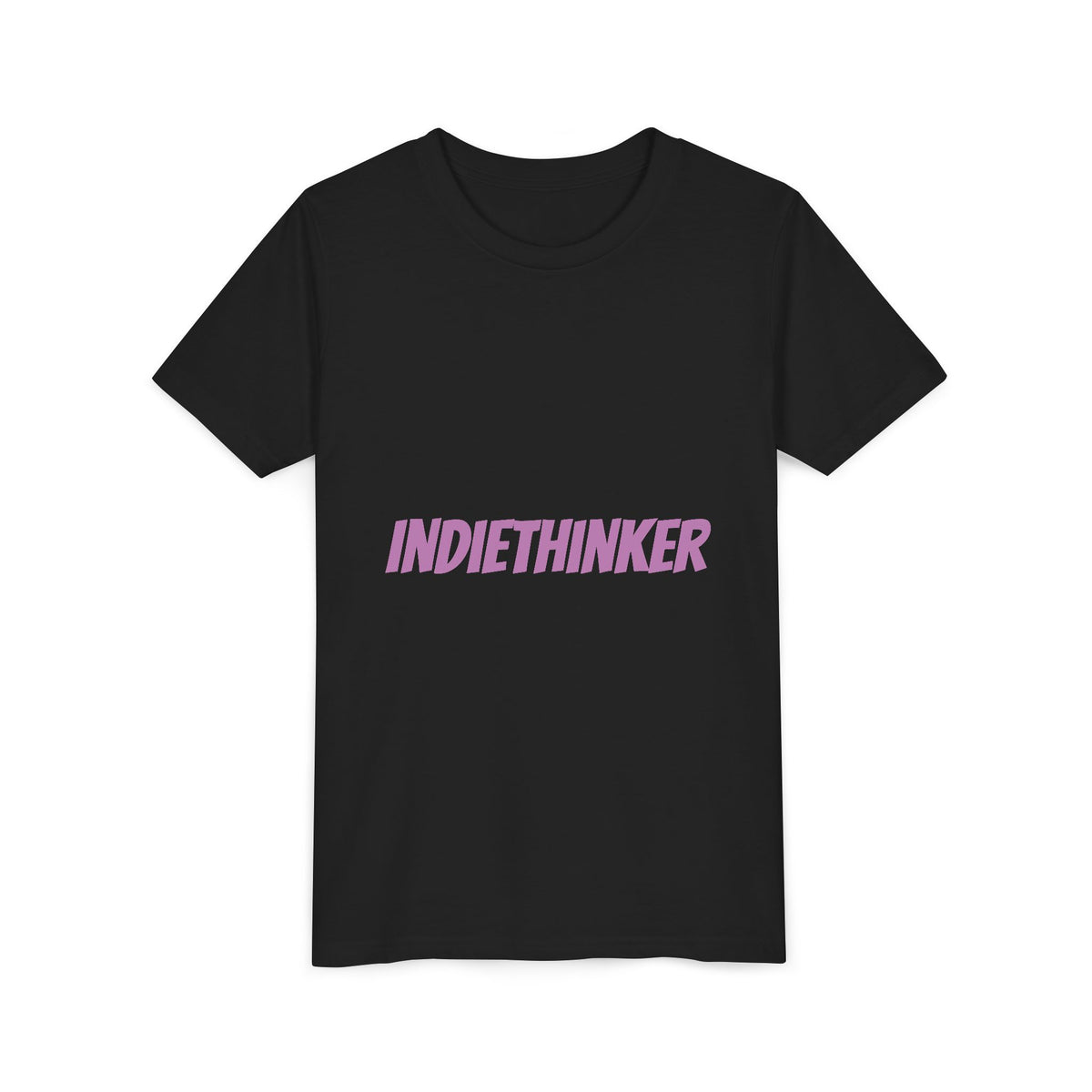 Youth Tee - "IndieThinker" Graphic Tee with "Think 4 Urself" Back Design