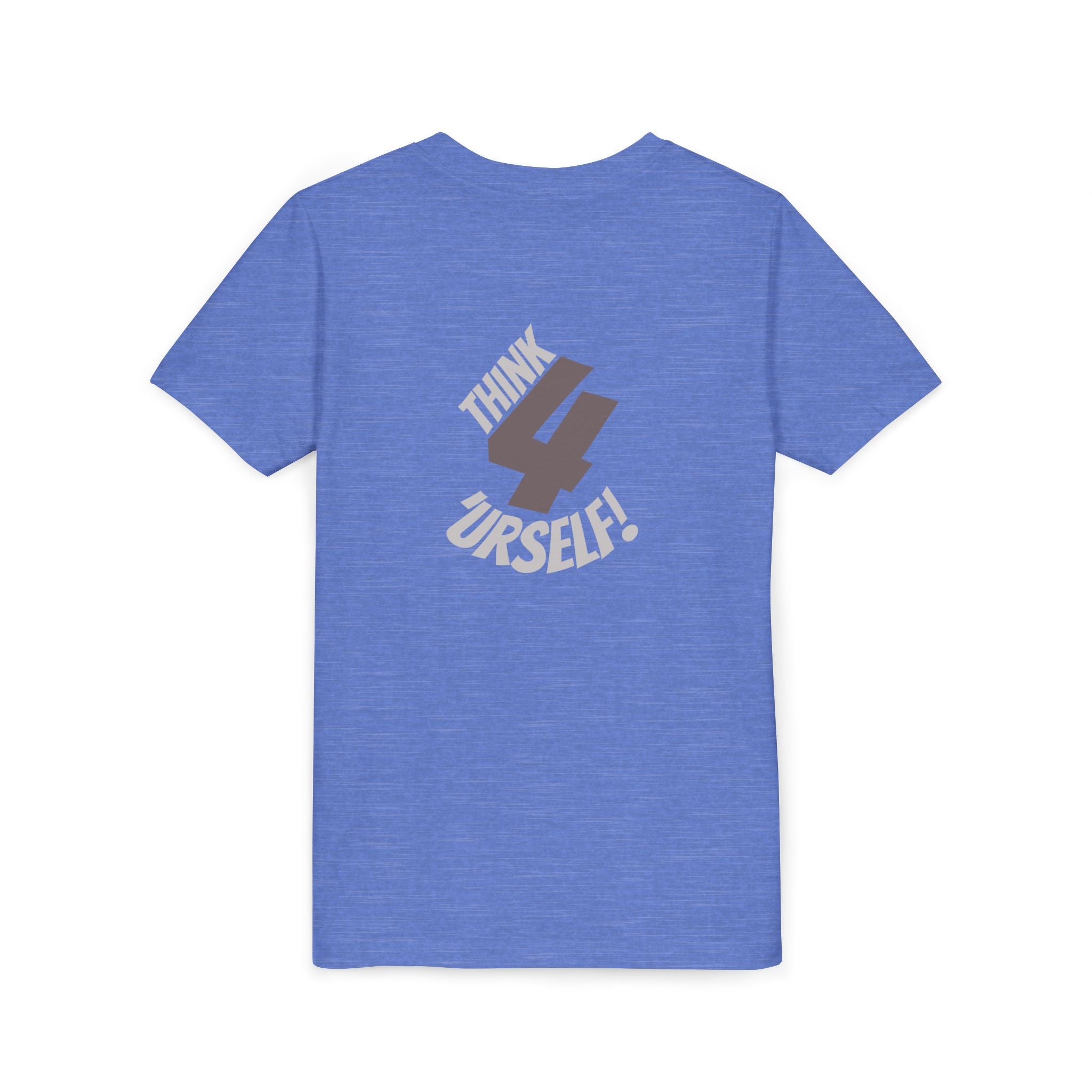 Youth Tee - "IndieThinker" Graphic Tee with "Think 4 Urself" Back Design