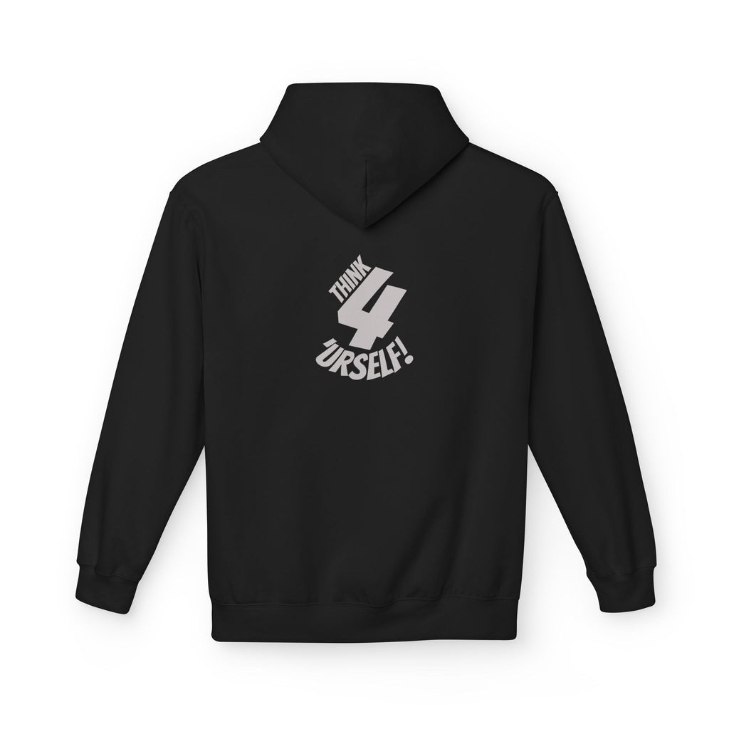 Indie Thinker Hoodie — "Think 4 Yourself" Graphic Pullover