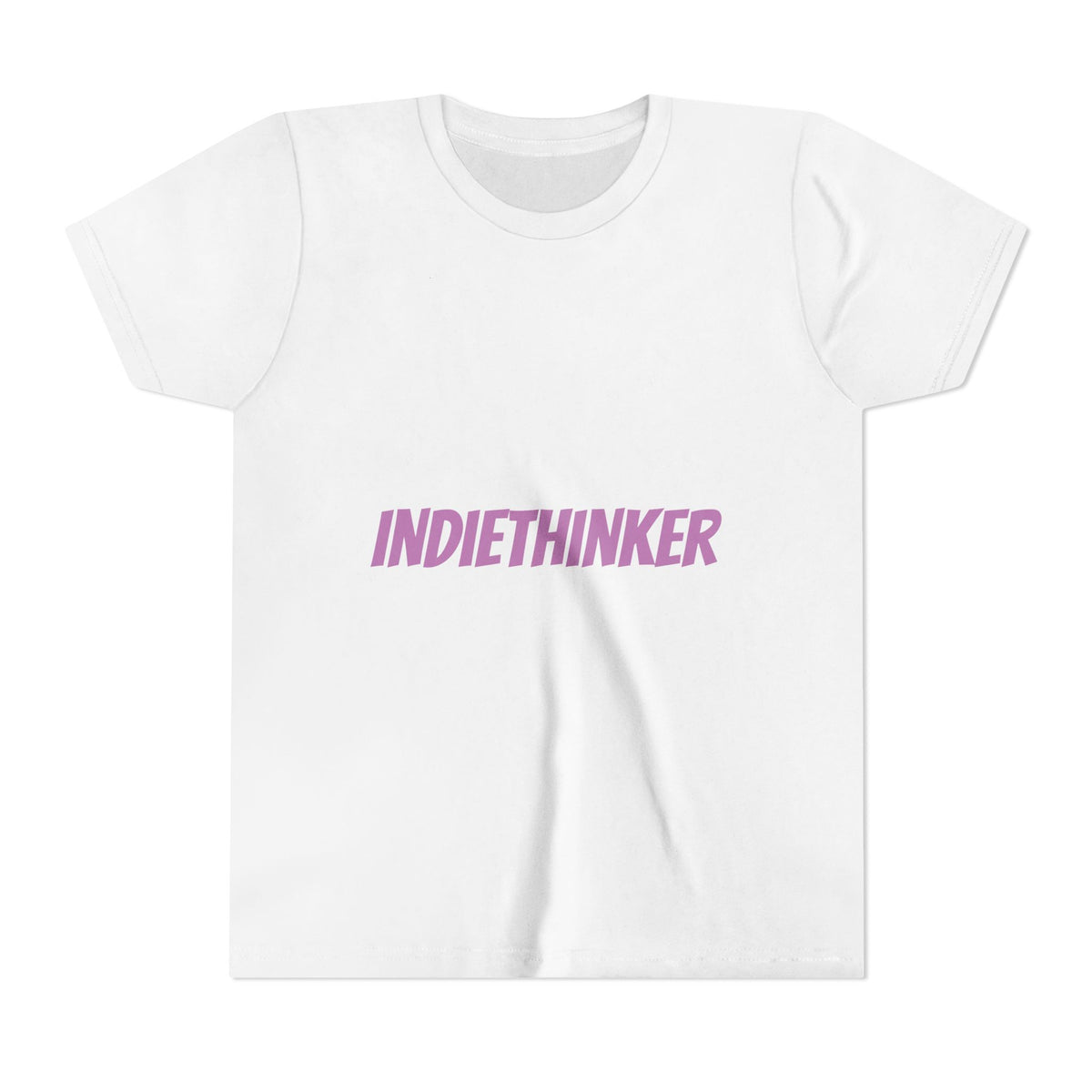 Youth Tee - "IndieThinker" Graphic Tee with "Think 4 Urself" Back Design
