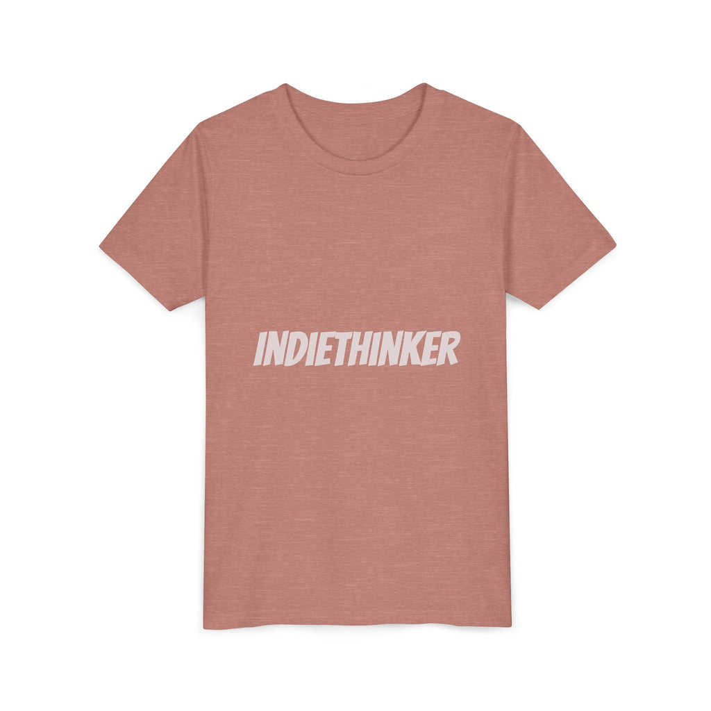 Youth Tee - "IndieThinker" Graphic Tee with "Think 4 Urself" Back Design