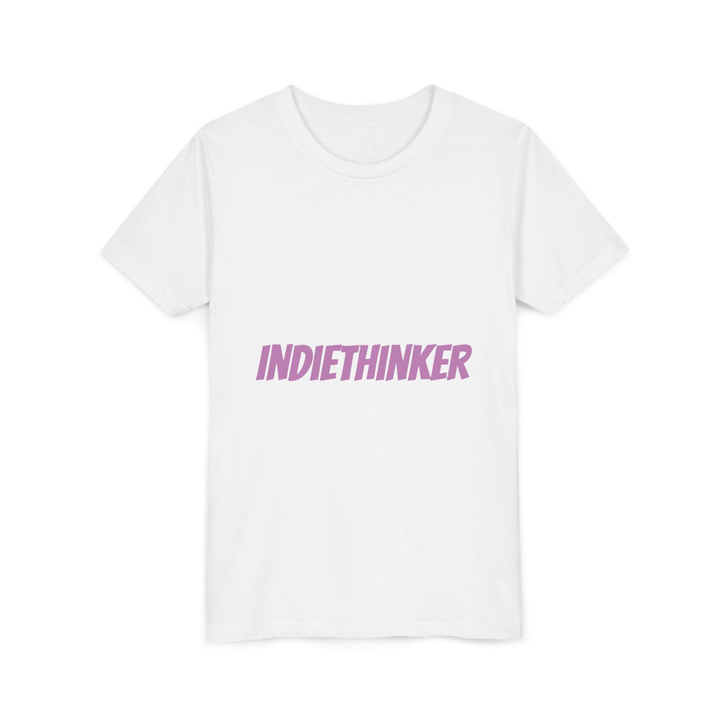 Youth Tee - "IndieThinker" Graphic Tee with "Think 4 Urself" Back Design