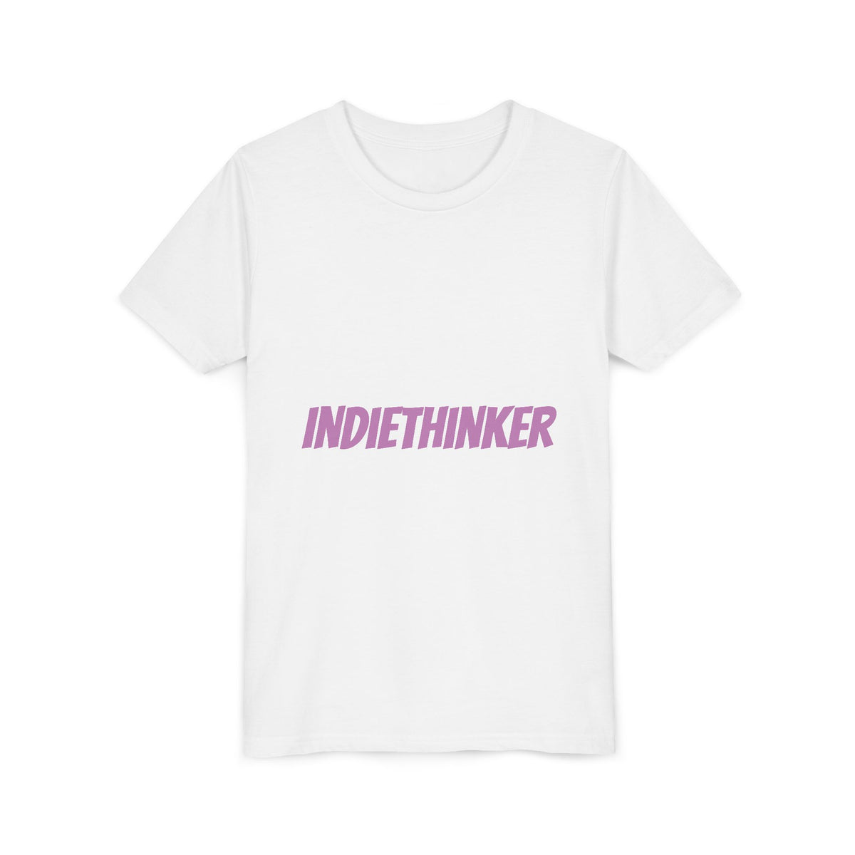Youth Tee - "IndieThinker" Graphic Tee with "Think 4 Urself" Back Design