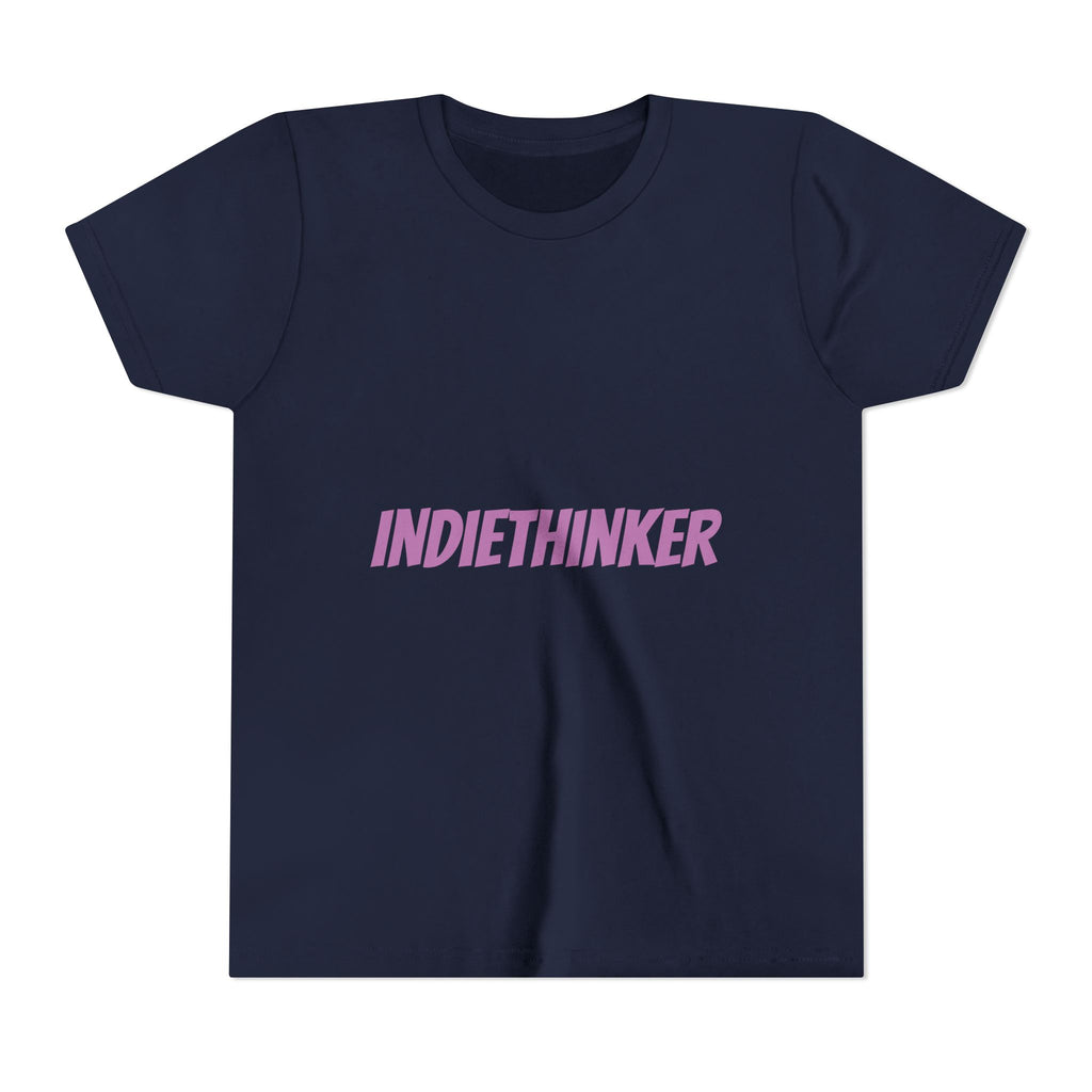 Youth Tee - "IndieThinker" Graphic Tee with "Think 4 Urself" Back Design