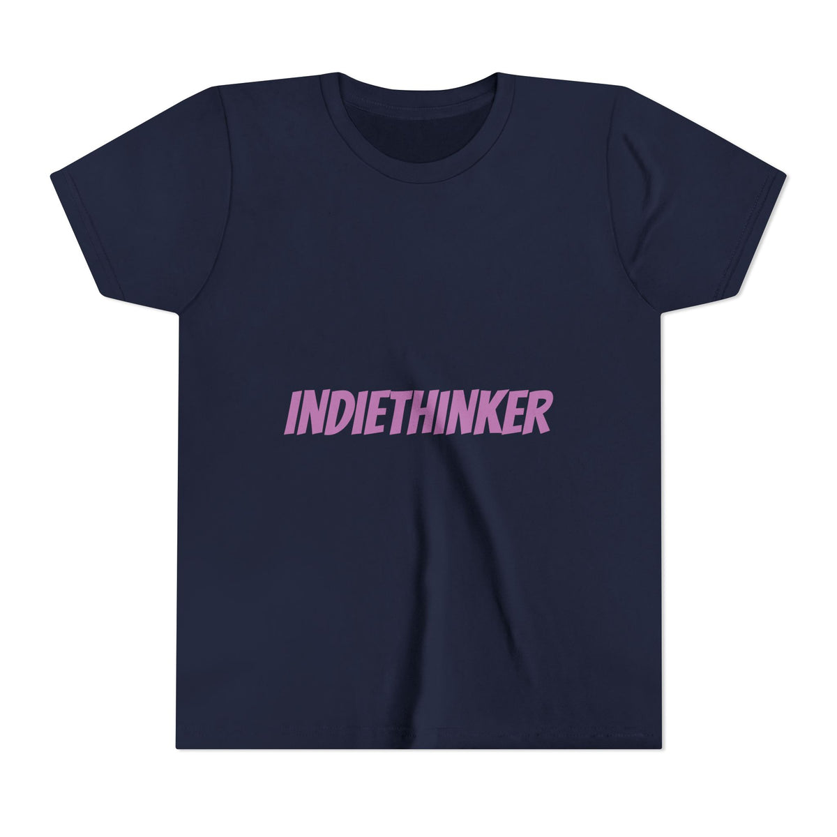 Youth Tee - "IndieThinker" Graphic Tee with "Think 4 Urself" Back Design