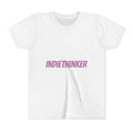 Youth Tee - "IndieThinker" Graphic Tee with "Think 4 Urself" Back Design
