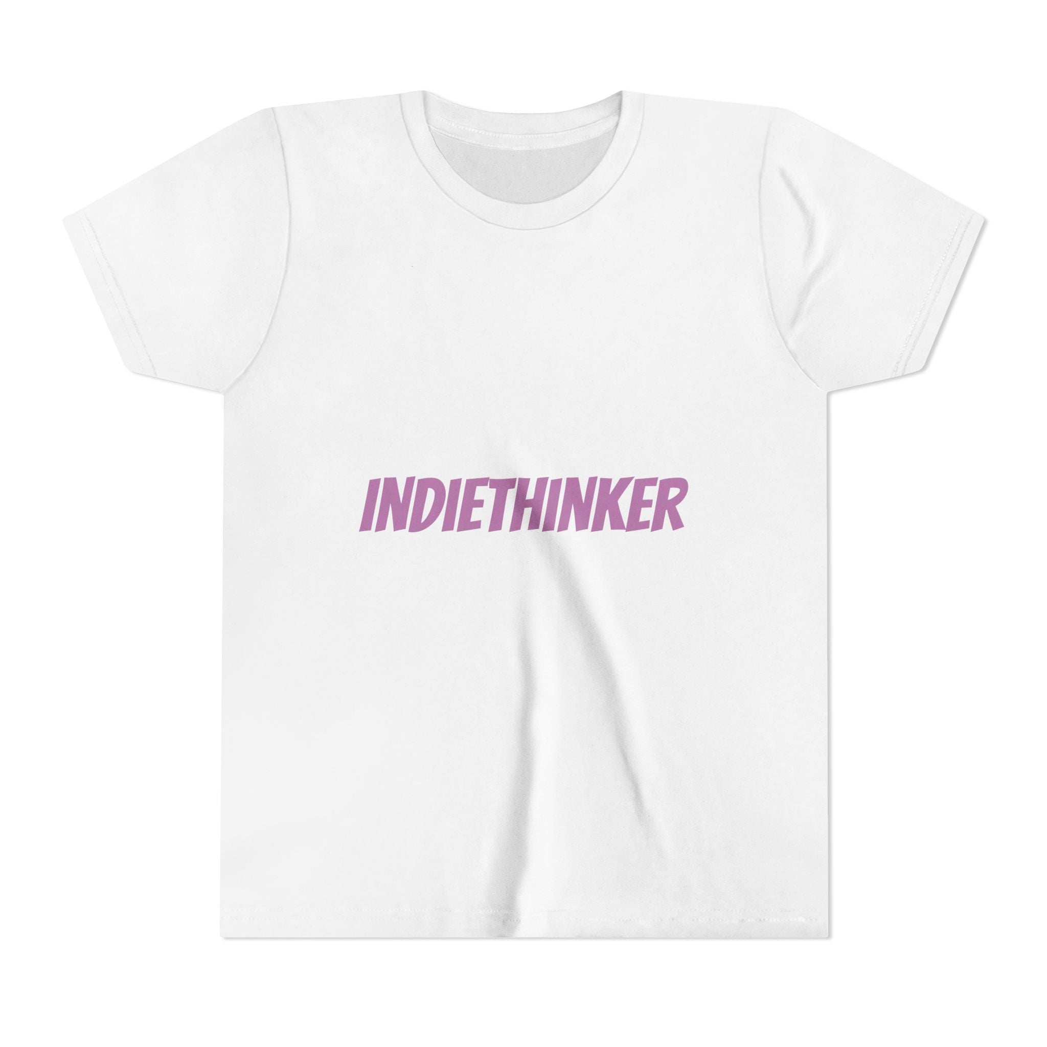 Youth Tee - "IndieThinker" Graphic Tee with "Think 4 Urself" Back Design
