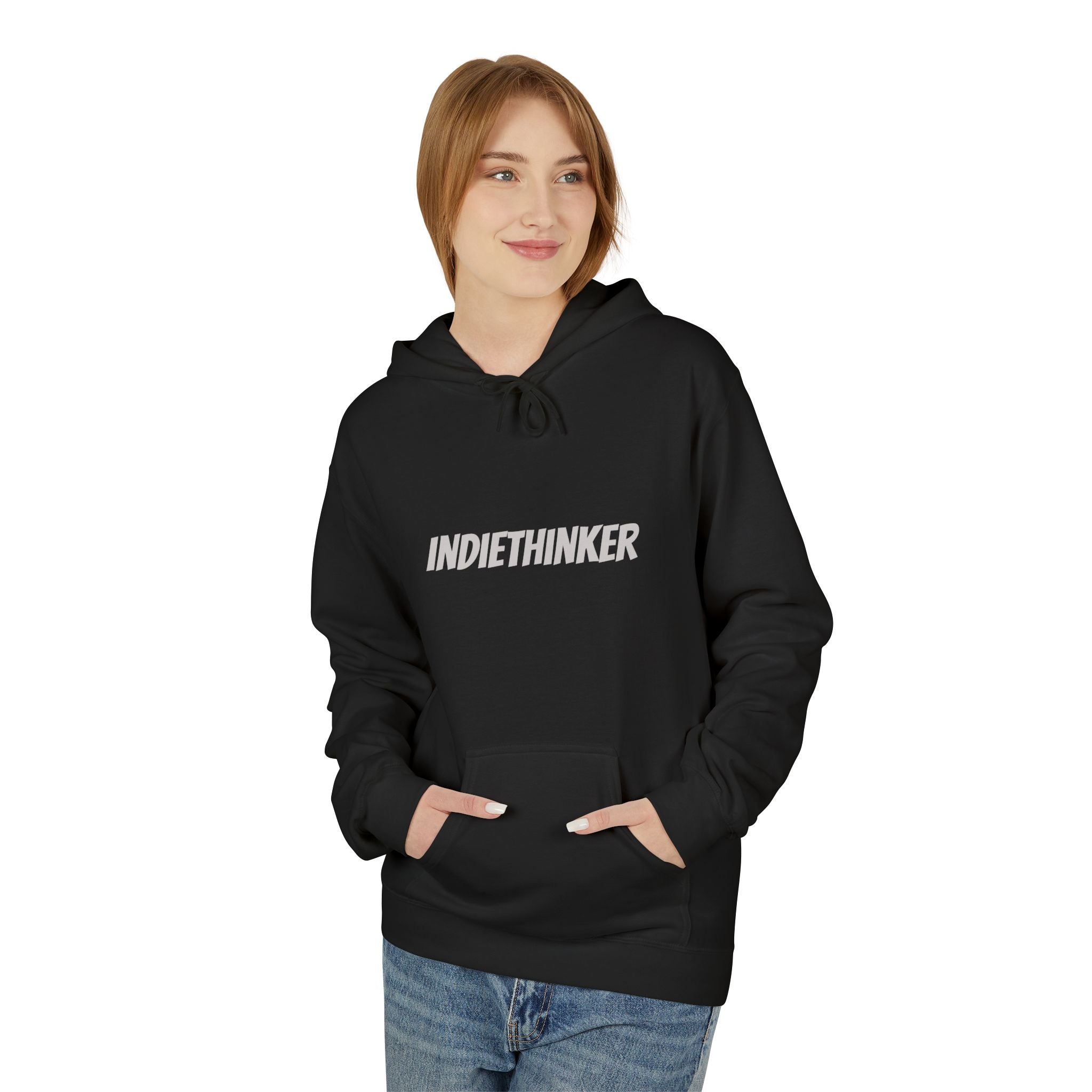 Indie Thinker Hoodie — "Think 4 Yourself" Graphic Pullover