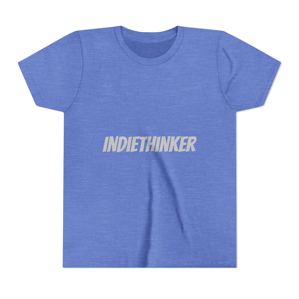 Youth Tee - "IndieThinker" Graphic Tee with "Think 4 Urself" Back Design