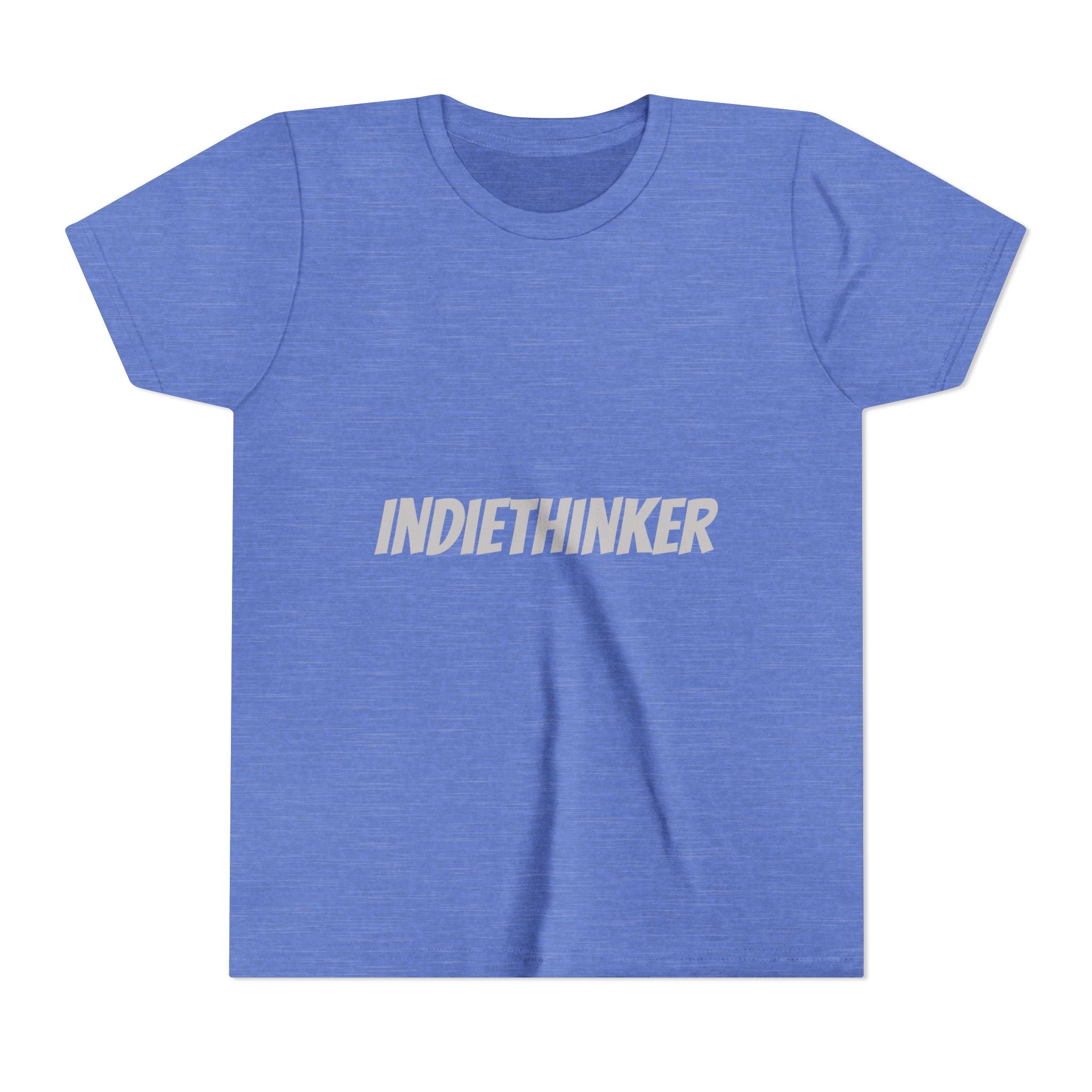 Youth Tee - "IndieThinker" Graphic Tee with "Think 4 Urself" Back Design