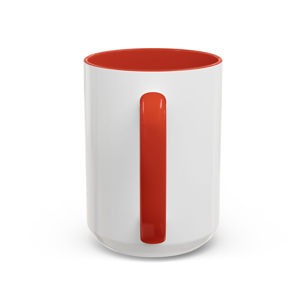 Think 4 Urself Accent Coffee Mug — Motivational Black & White Ceramic Mug