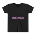Youth Tee - "IndieThinker" Graphic Tee with "Think 4 Urself" Back Design