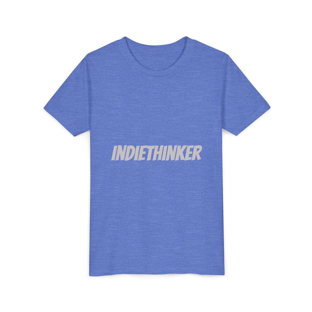 Youth Tee - "IndieThinker" Graphic Tee with "Think 4 Urself" Back Design