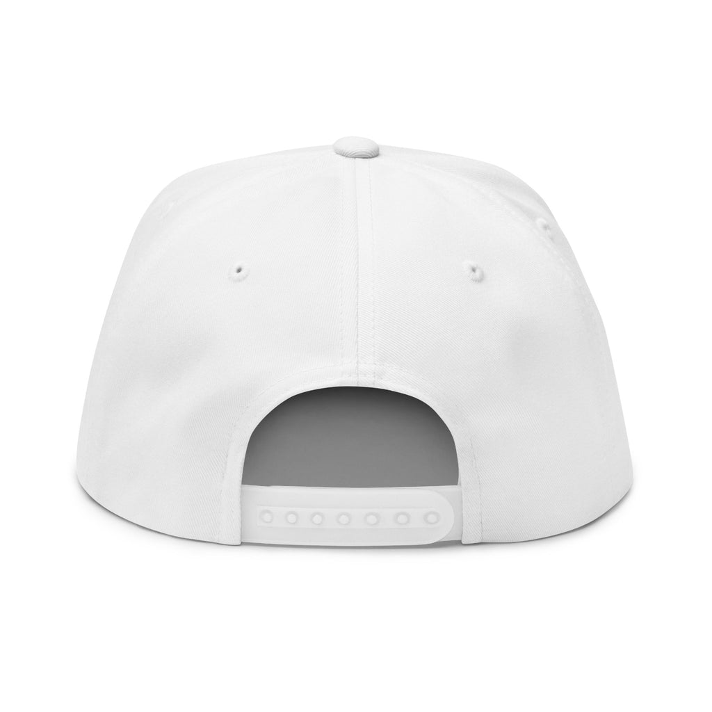 Expression of Culture Flat Bill Cap — Embroidered "Think 4 'Urself!" Snapback