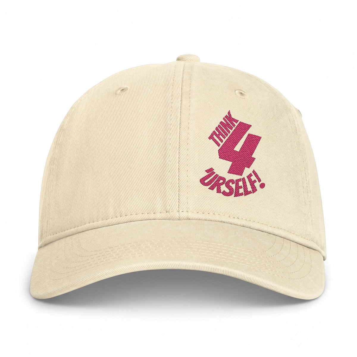 Ladies Express 'Urself! — Pink 'The Waves' Embroidered Coastal Hat