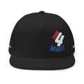 Expression of Freedom Flat Bill Cap — Embroidered "Think 4 'Urself!" Snapback