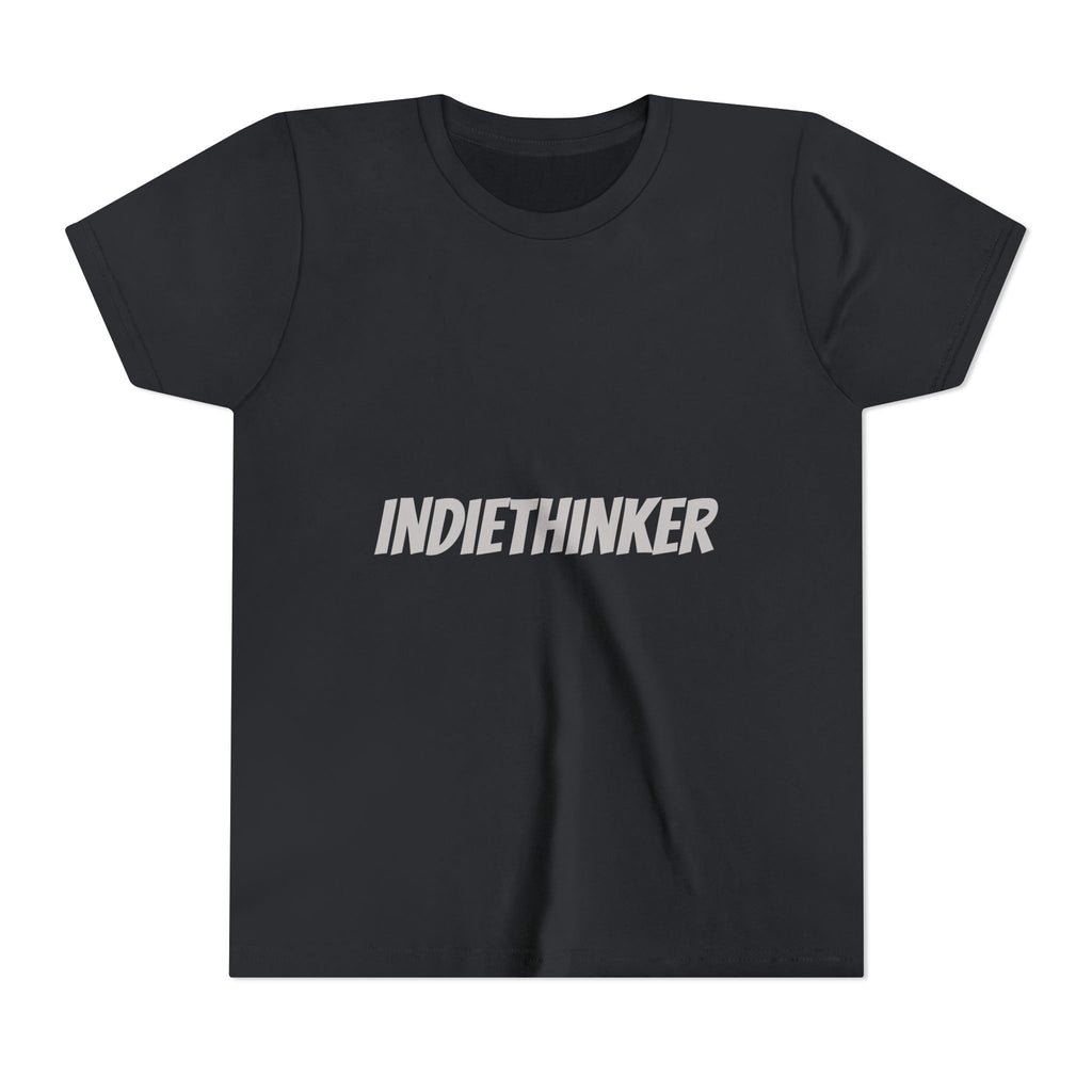 Youth Tee - "IndieThinker" Graphic Tee with "Think 4 Urself" Back Design