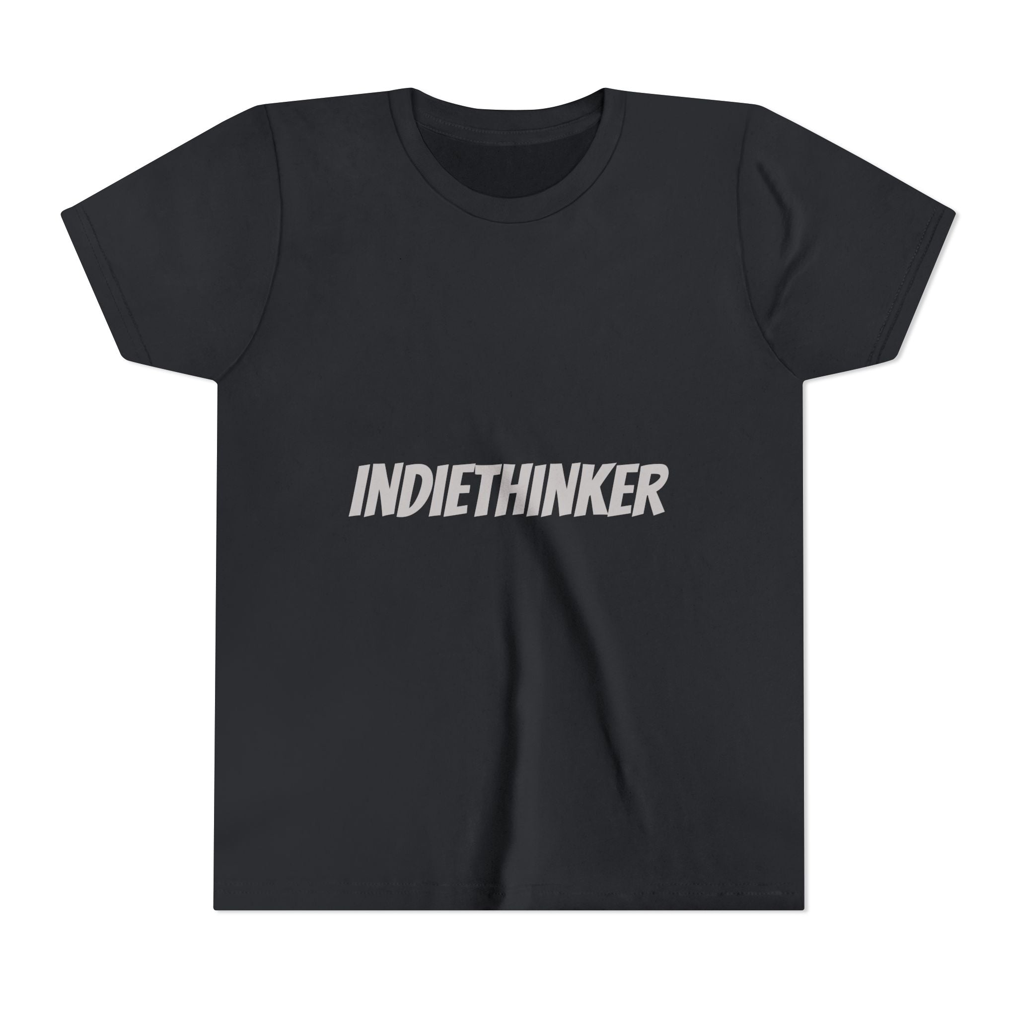 Youth Tee - "IndieThinker" Graphic Tee with "Think 4 Urself" Back Design