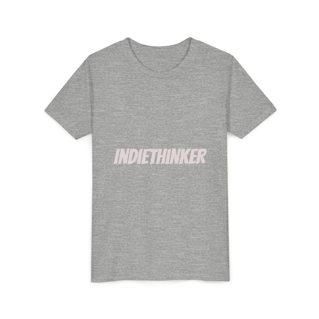 Youth Tee - "IndieThinker" Graphic Tee with "Think 4 Urself" Back Design