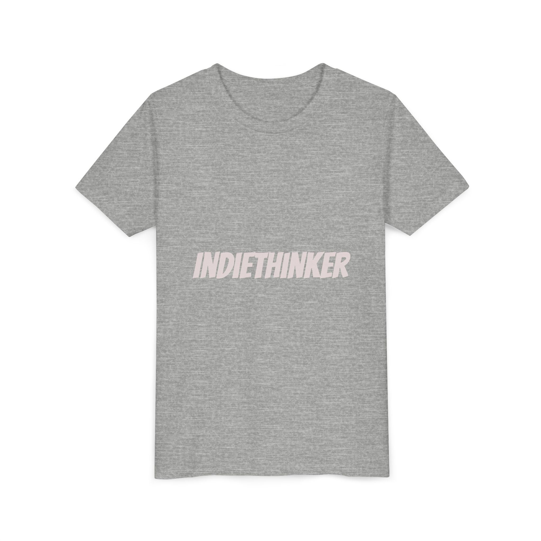 Youth Tee - "IndieThinker" Graphic Tee with "Think 4 Urself" Back Design