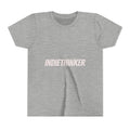 Youth Tee - "IndieThinker" Graphic Tee with "Think 4 Urself" Back Design