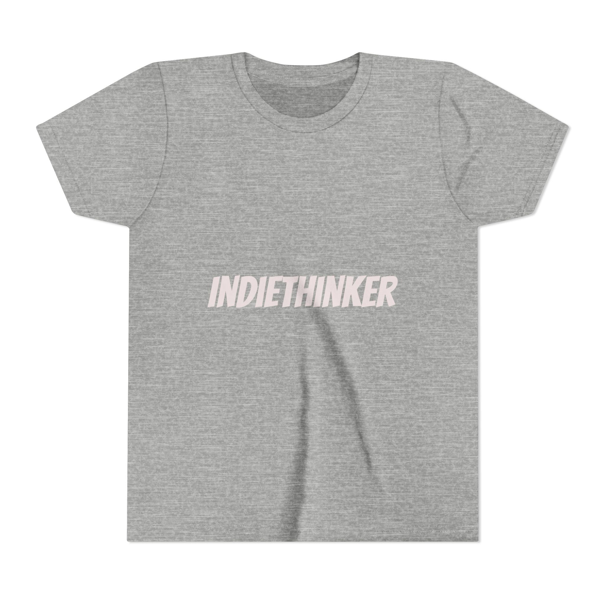 Youth Tee - "IndieThinker" Graphic Tee with "Think 4 Urself" Back Design
