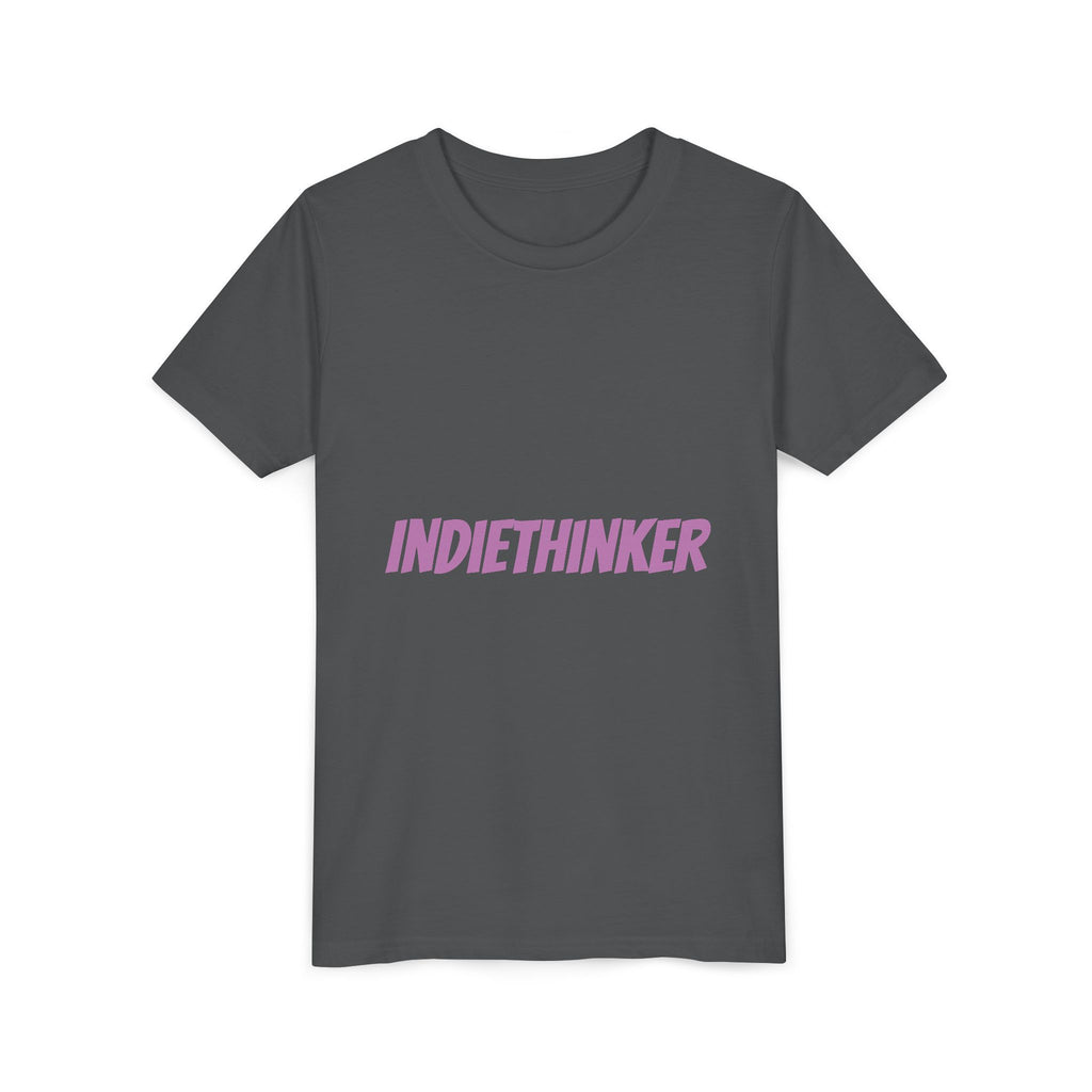 Youth Tee - "IndieThinker" Graphic Tee with "Think 4 Urself" Back Design