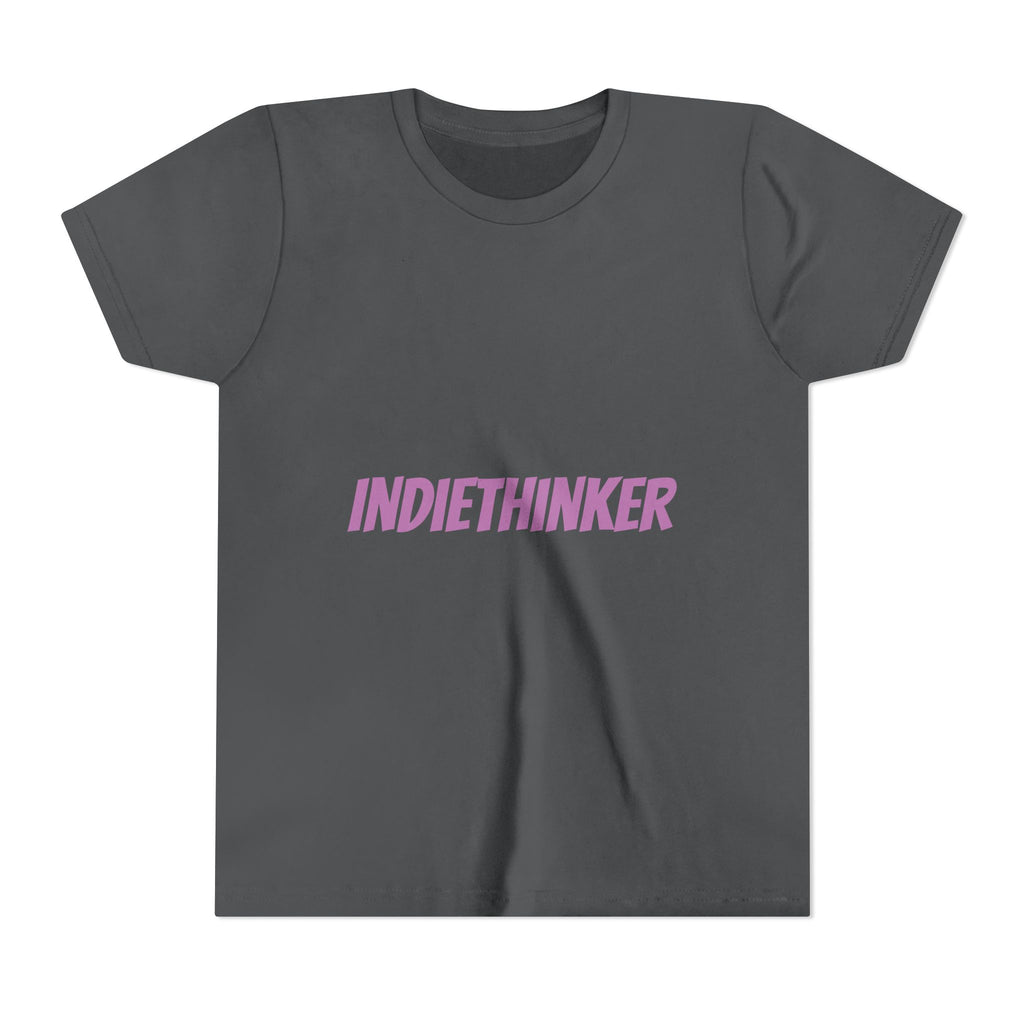Youth Tee - "IndieThinker" Graphic Tee with "Think 4 Urself" Back Design