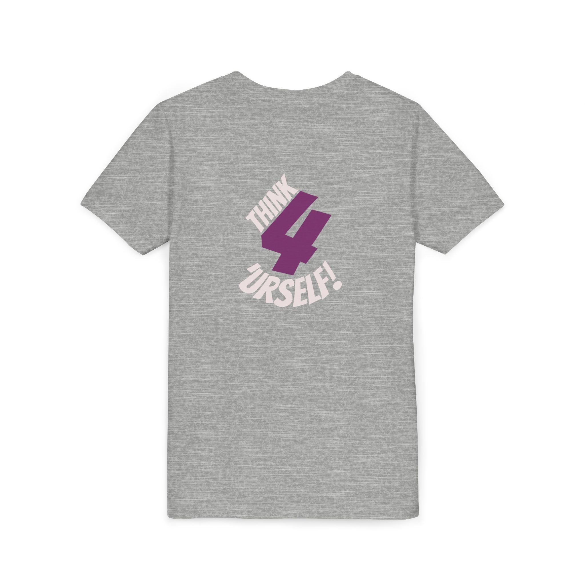 Youth Tee - "IndieThinker" Graphic Tee with "Think 4 Urself" Back Design