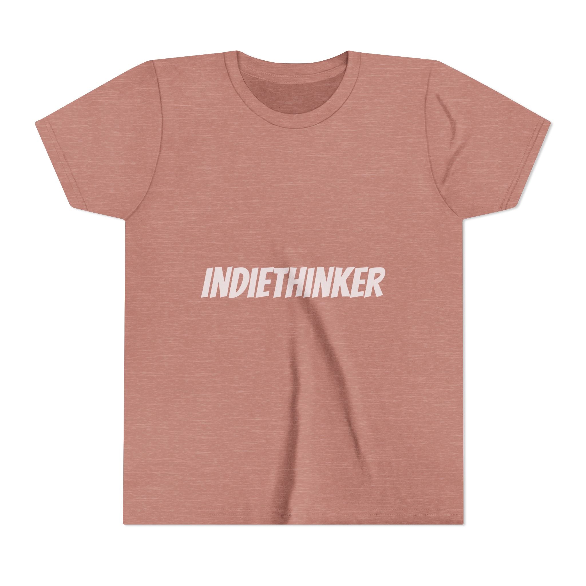 Youth Tee - "IndieThinker" Graphic Tee with "Think 4 Urself" Back Design