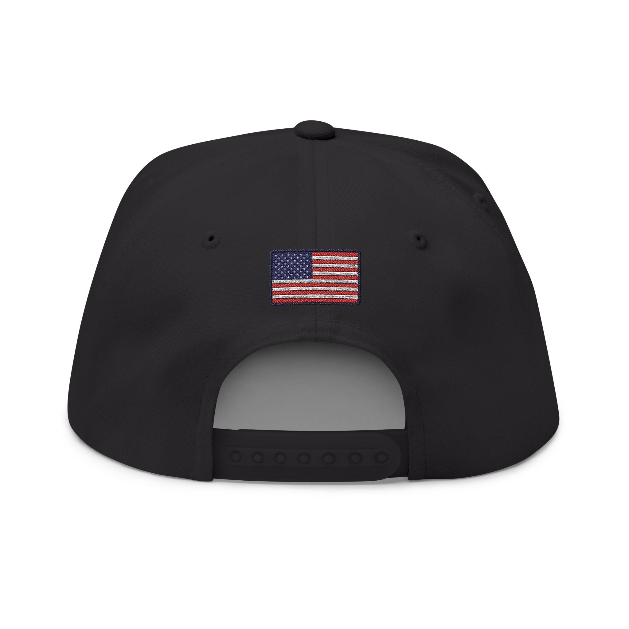 Expression of Freedom Flat Bill Cap — Embroidered "Think 4 'Urself!" Snapback