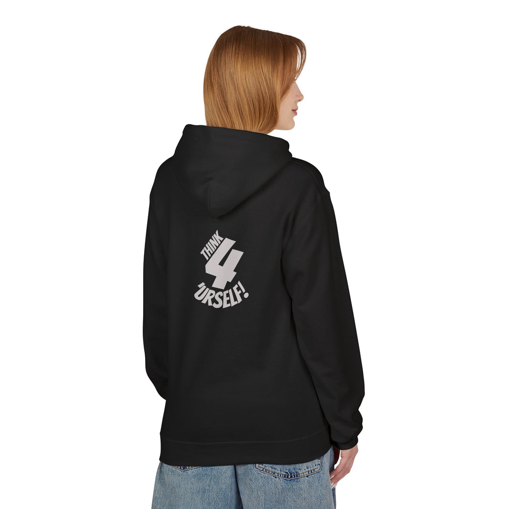 Indie Thinker Hoodie — "Think 4 Yourself" Graphic Pullover