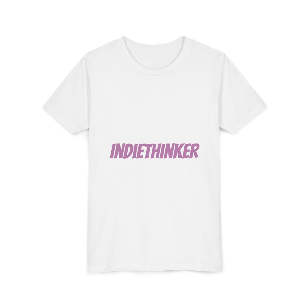 Youth Tee - "IndieThinker" Graphic Tee with "Think 4 Urself" Back Design