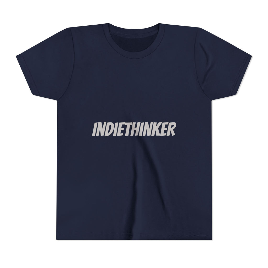 Youth Tee - "IndieThinker" Graphic Tee with "Think 4 Urself" Back Design