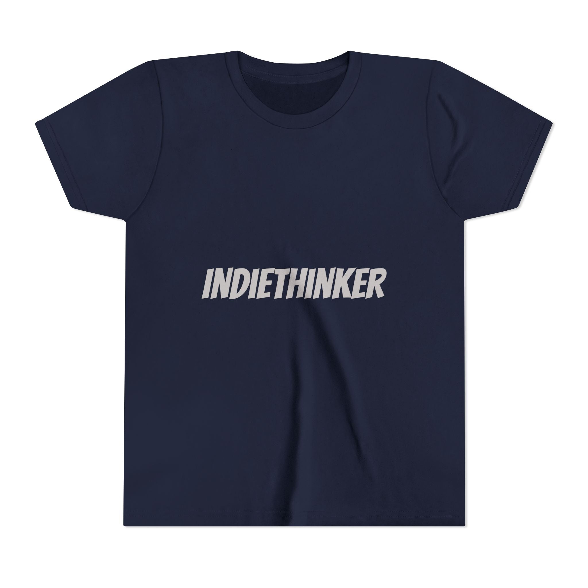 Youth Tee - "IndieThinker" Graphic Tee with "Think 4 Urself" Back Design