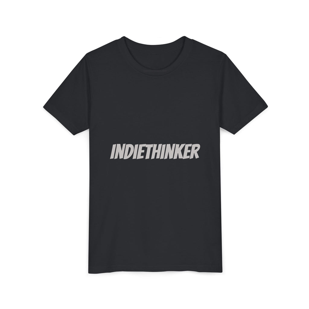 Youth Tee - "IndieThinker" Graphic Tee with "Think 4 Urself" Back Design